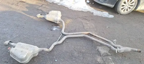 Audi A6 S6 C6 4F Muffler/silencer 