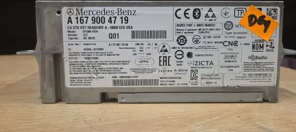 Mercedes-Benz GLE W167 Radio/CD/DVD/GPS head unit A1679004719