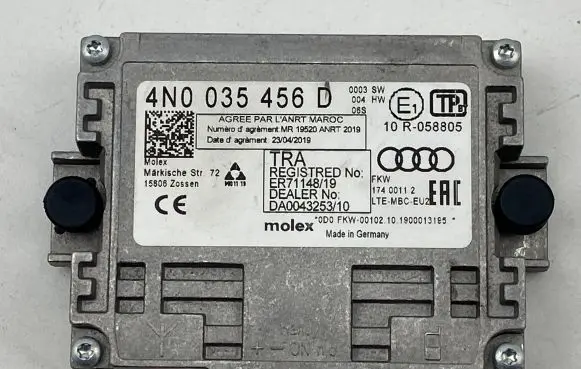 Seat Tarraco Other control units/modules 4N0035456D 10R058805 DA004325310