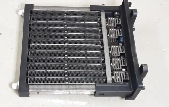 Electric cabin heater radiator