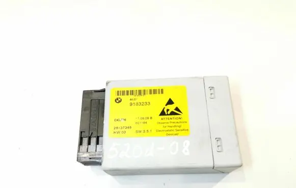 BMW 5 E60 E61 Center console control module 9183233