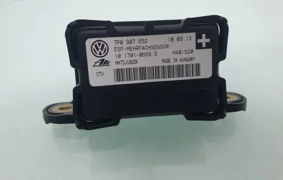 Volkswagen Touareg II ESP acceleration yaw rate sensor 7P0907652