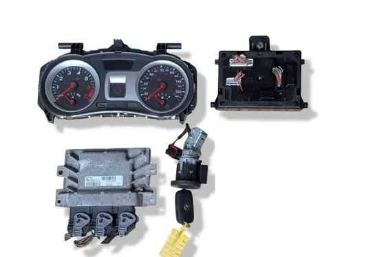 Renault Clio III Engine ECU kit and lock set S180042156A 237101505R