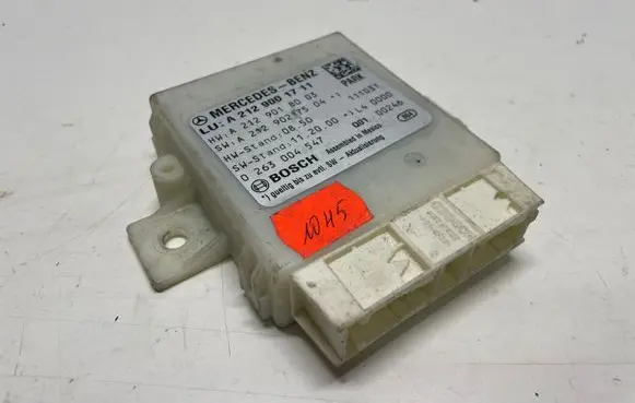 Mercedes-Benz E W212 Other control units/modules A2129001711 A2129018003 A2129027504