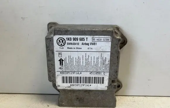 Skoda Octavia Mk2 (1Z) Airbag control unit/module 1K0909605T 5WK43412