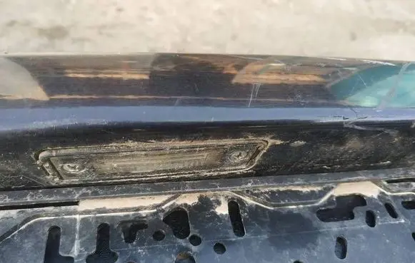 Volkswagen Golf IV Number plate light