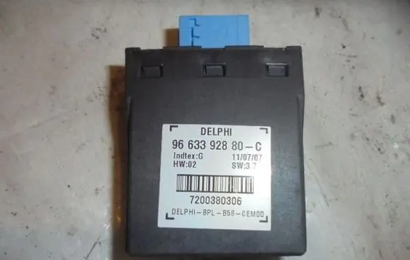 Citroen C4 I Picasso Alarm control unit/module 9663392880