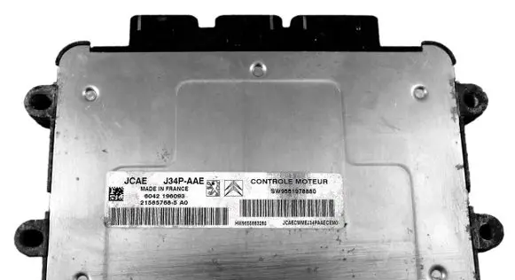 Peugeot 206 Engine control unit/module 9661978880