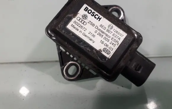 Audi A6 S6 C5 4B ESP acceleration yaw rate sensor 8E0907637A