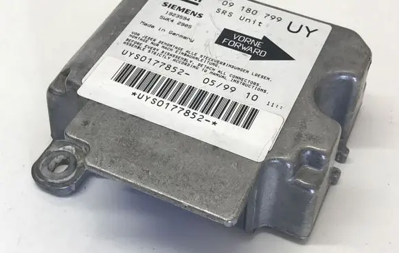 Opel Zafira A Airbag control unit/module 09180799