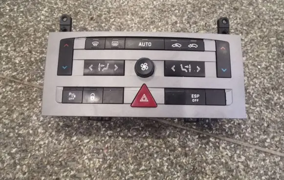 Peugeot 407 Climate control unit 96573322YW 96512442XT 96469958XT
