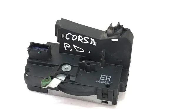 Opel Corsa C Front door lock 24434885
