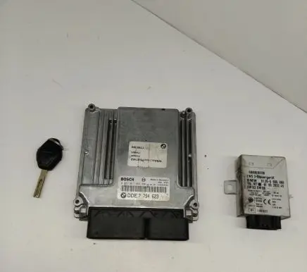 BMW 3 E46 Engine ECU kit and lock set 6905666 7795399