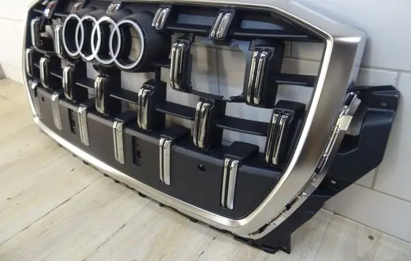 Porsche Cayenne (9PA) Front bumper upper radiator grill 4M0853651BJ