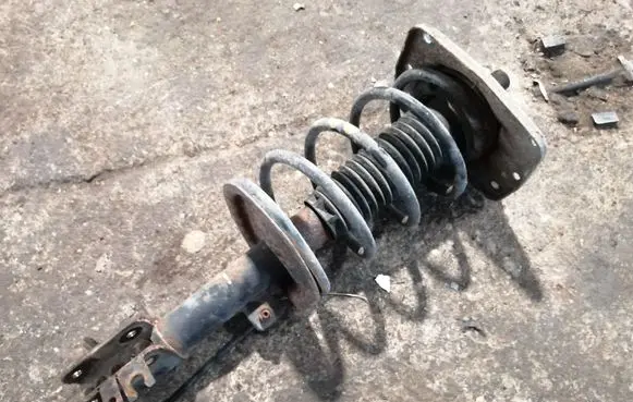 Citroen C8 Front shock absorber with coil spring 1494216080