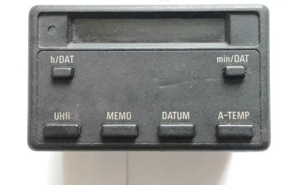 BMW 5 E34 Screen/display/small screen 1374288 62131374288