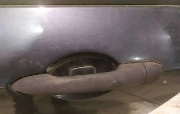 Renault Laguna III Front door exterior handle 
