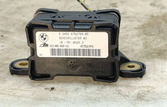 BMW 3 E90 E91 ESP acceleration yaw rate sensor 6762769 AE75G21RM2 10170103253