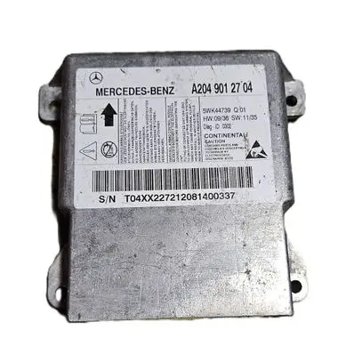 Mercedes-Benz C W204 Airbag control unit/module 5WK44739 A2049012704