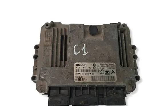 Peugeot 206 Engine control unit/module 9658556780 0281011783