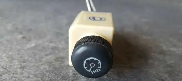 Panel lighting control switch