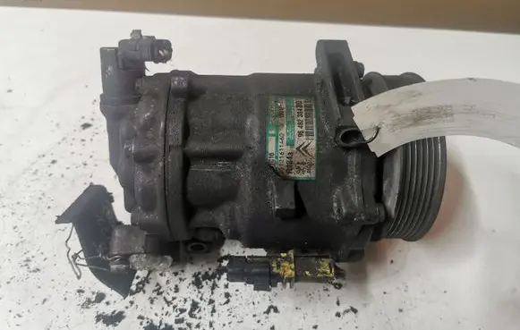 Peugeot 407 Air conditioning (A/C) compressor (pump) 9648238480 R134A