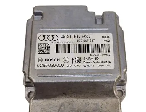 Audi A7 S7 4G ESP acceleration yaw rate sensor 4G0907637 0265020000