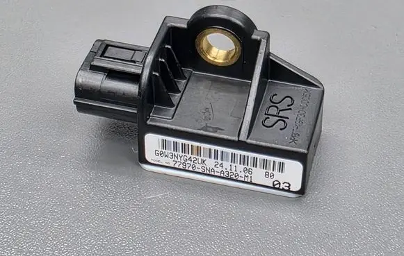 Airbag deployment crash/impact sensor