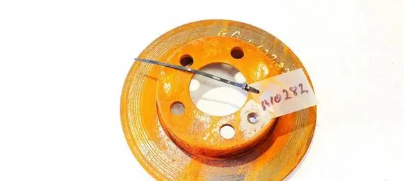Audi A3 S3 8L Rear brake disc neventiliuojamas