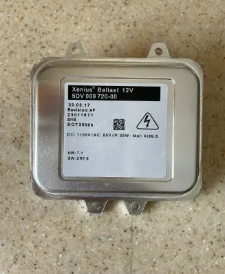 Opel Insignia A Headlight ballast module Xenon 5DV00972000 5DV009720