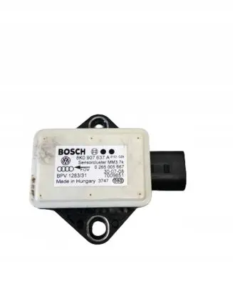 Audi A4 S4 B8 8K ESP acceleration yaw rate sensor 8K0907637A