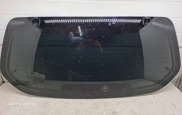 Hyundai Tucson JM Rear windscreen/windshield window E000008 DOT748M55AS3 43R000387