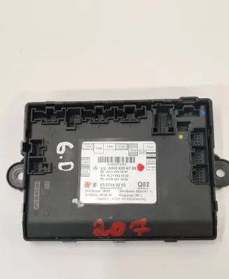Mercedes-Benz S W221 Door control unit/module A0038206726 A2214421832 A2218701887