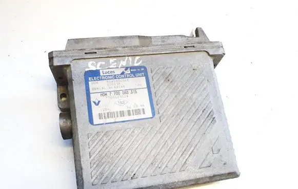 Renault Scenic I Engine control unit/module 7700868315 7700103514