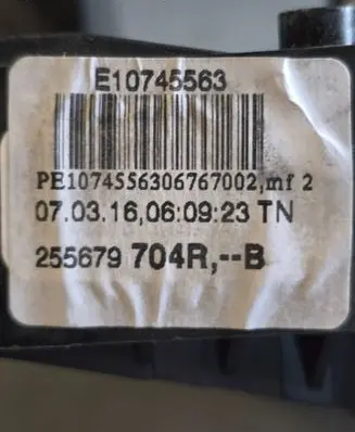 Renault Trafic III (X82) Airbag slip ring squib (SRS ring) 255679704R PE1074656306767002 E10745563