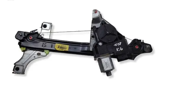 Peugeot 508 Rear door window regulator with motor 9686441380