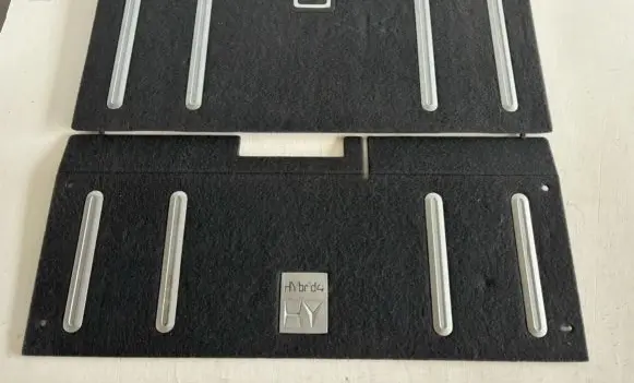 Peugeot 3008 I Trunk/boot floor carpet liner 96715236 96715240