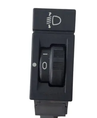 Peugeot 607 Headlight level height control switch 19256983