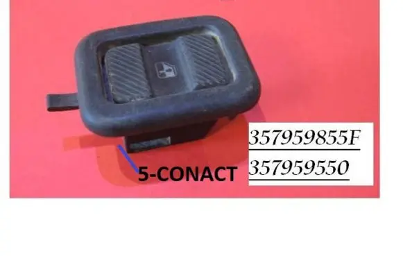 Volkswagen PASSAT B3 Electric window control switch 357959855F 357959550