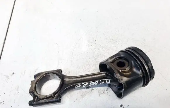 Piston with connecting rod