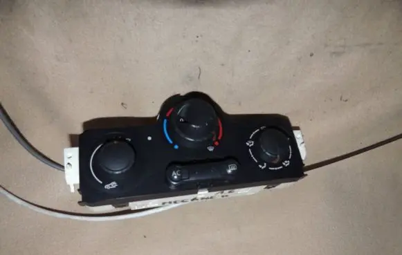 Renault Megane II Climate control unit