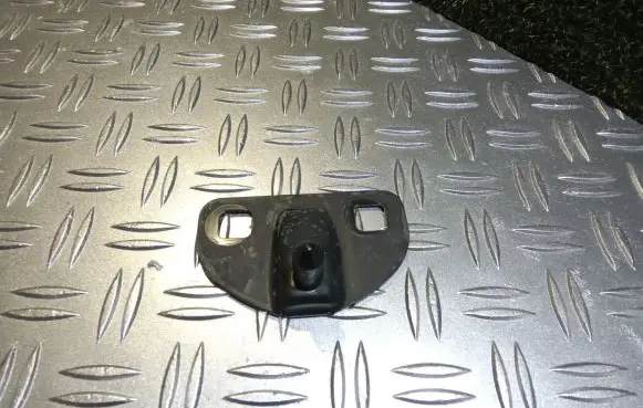 Renault Master III Loading door check strap stopper 8200497819A
