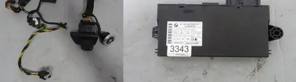BMW 1 E81 E87 Engine ECU kit and lock set 9237047