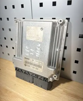 BMW 5 E60 E61 Engine control unit/module 0281011120 7794650 1039S04709