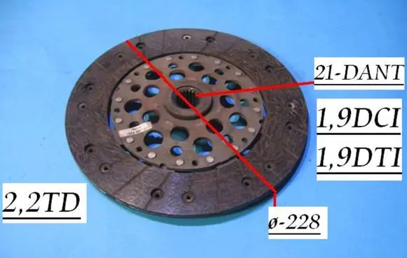 Volvo S40, V40 Clutch pressure plate 150R55131 8200023801