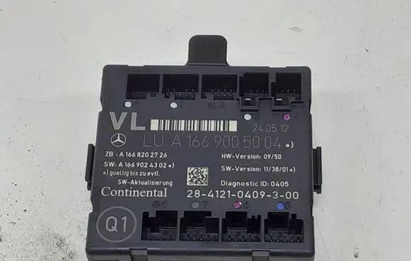 Mercedes-Benz B W246 W242 Door control unit/module A1669005004