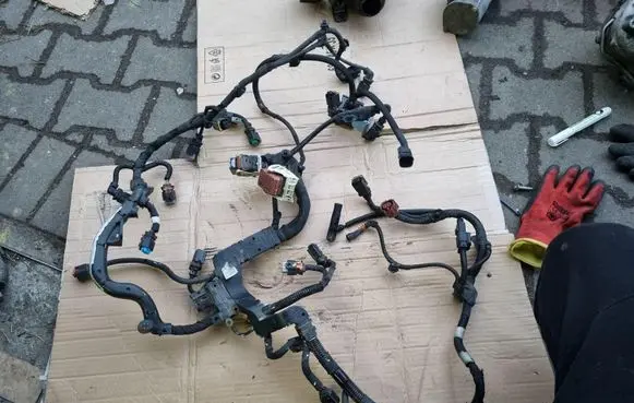 Peugeot 308 Engine installation wiring loom 9809884580