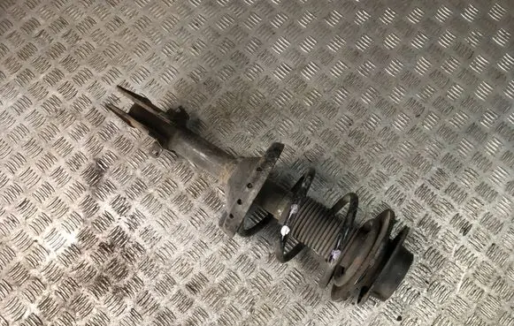 Front shock absorber with coil spring