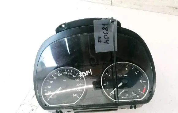 BMW 1 E81 E87 Speedometer (instrument cluster) 102493251 1024932-51