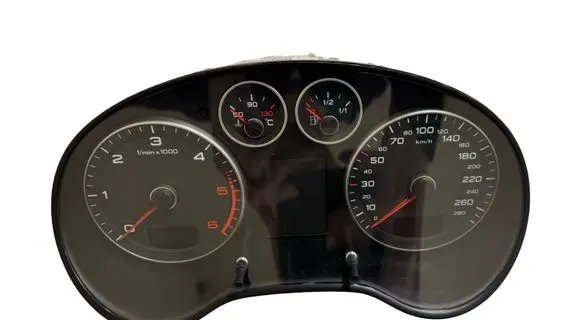Audi A3 S3 A3 Sportback 8P Speedometer (instrument cluster) 8P0920901T D0H03005